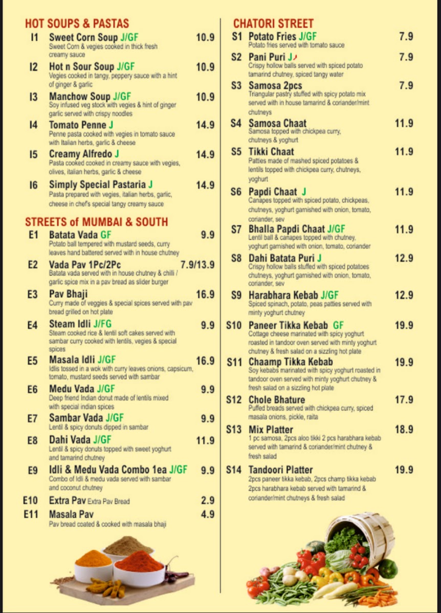 Menu Dosa Club-5