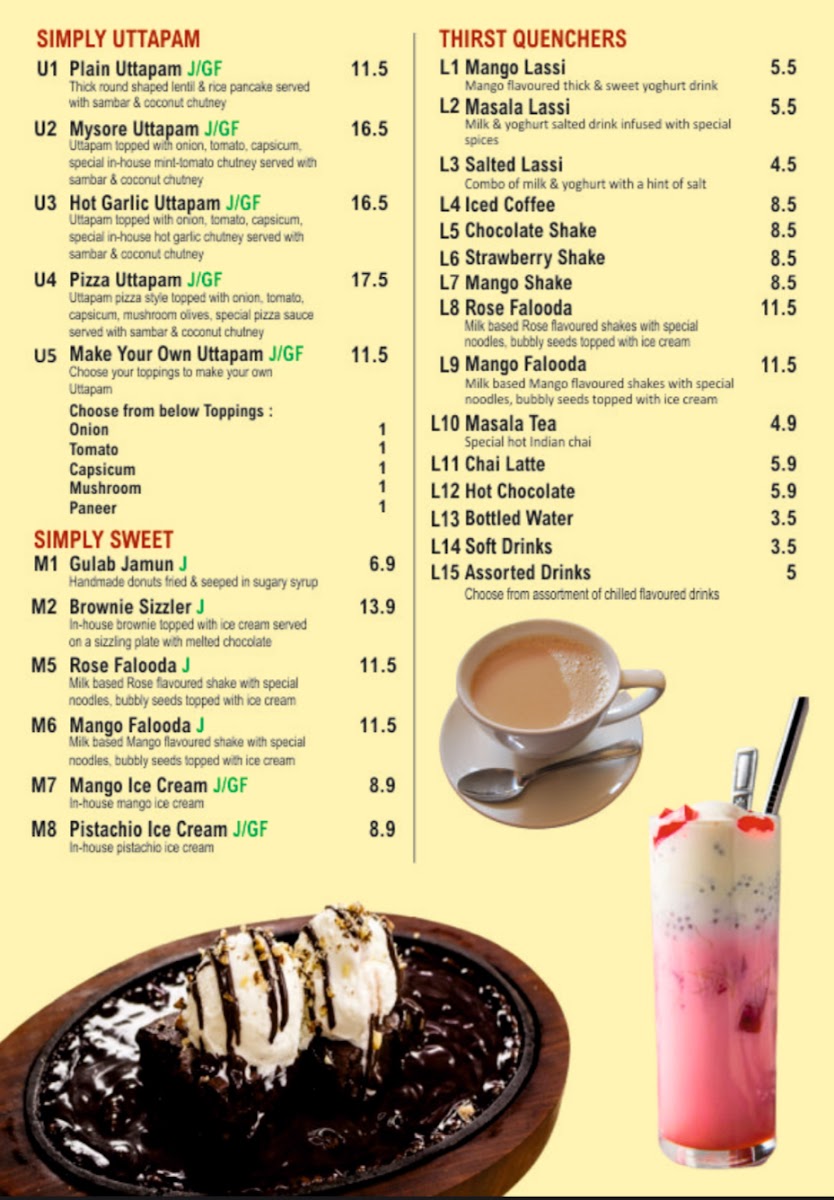 Menu Dosa Club-6