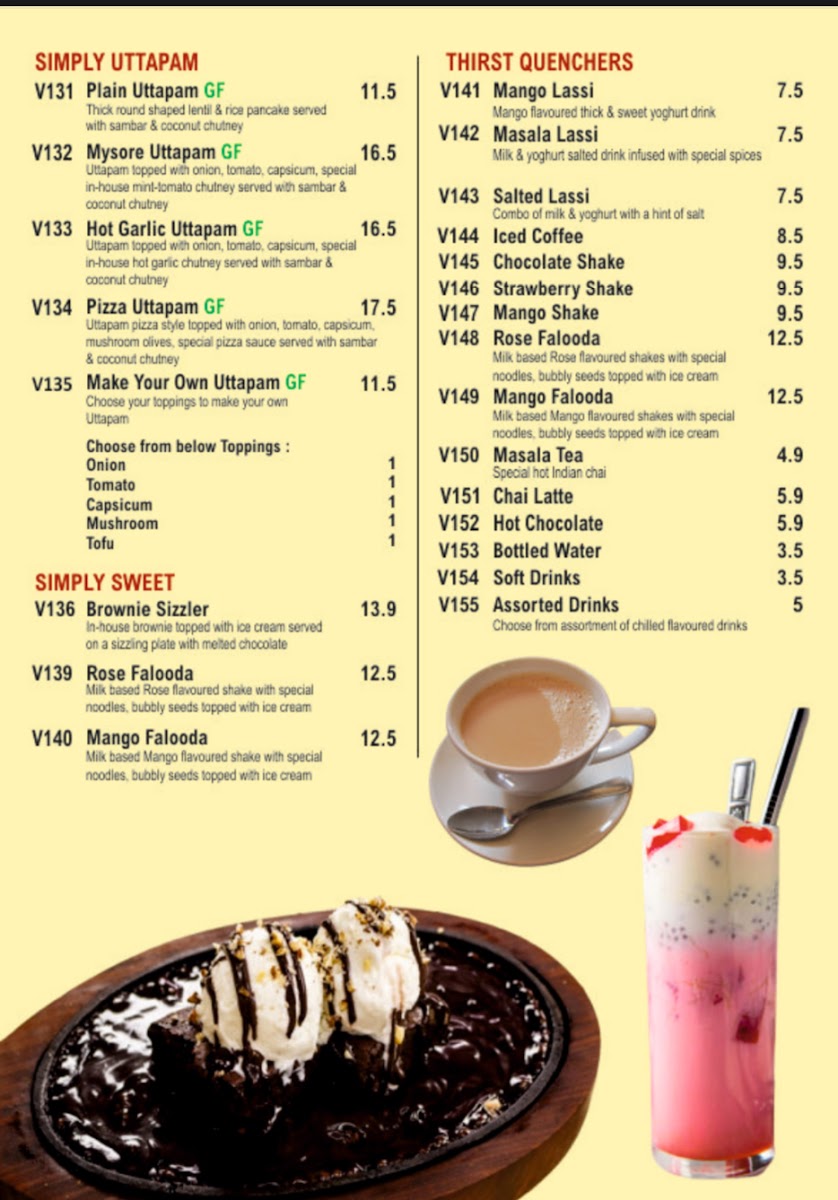 Menu Dosa Club-9